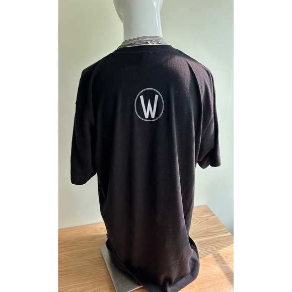 Wayland Graphic T-Shirt American Flag Print Short‎ Sleeve Top - Picture 2 of 2